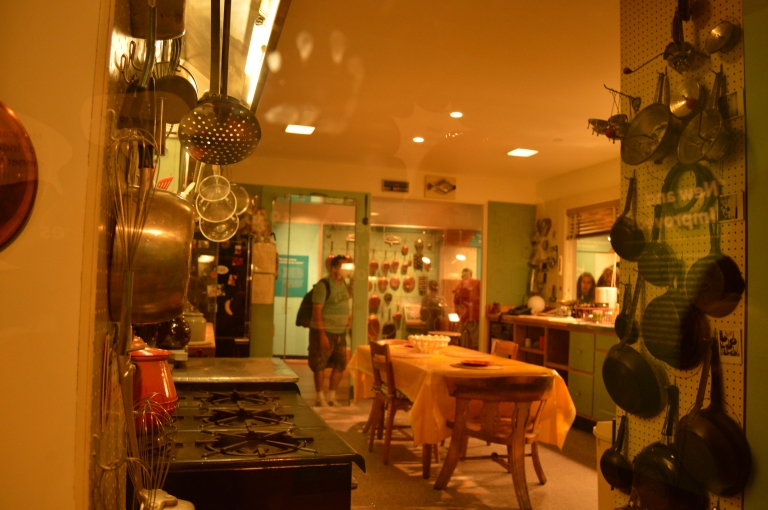 Julia Child's preserved kitchen donated to the museum.